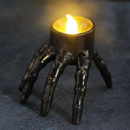 LED Tea Light Candles Flameless Halloween Decor