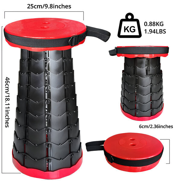 Folding Stool Portable Collapsible Chair Outdoor Seat