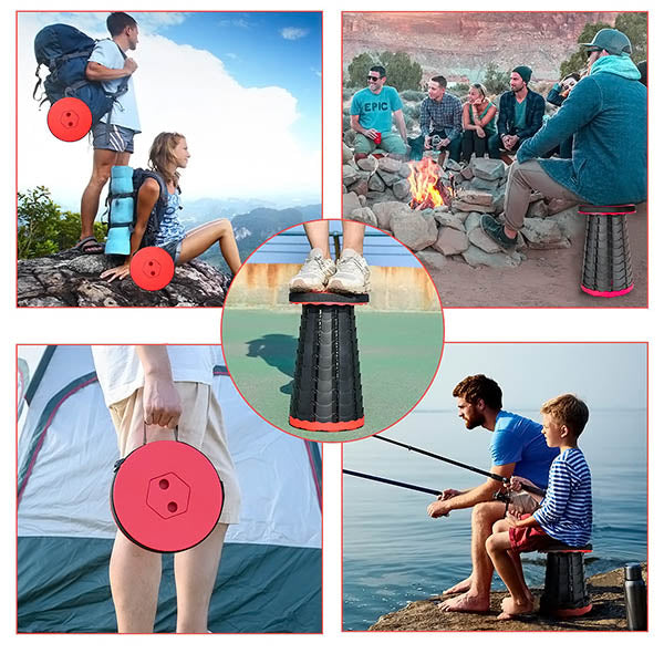 Folding Stool Portable Collapsible Chair Outdoor Seat