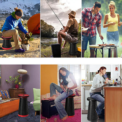 Folding Stool Portable Collapsible Chair Outdoor Seat