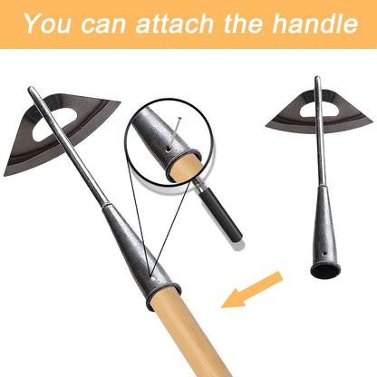 Garden Hoe Tool Set Weeding Tools Long Handle Steel