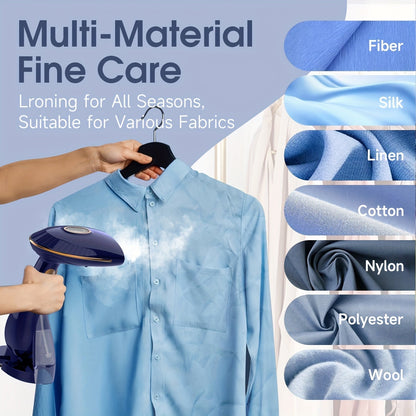 Handheld Clothes Steamer Portable Garment Steamer 1500W Wrinkle Remover