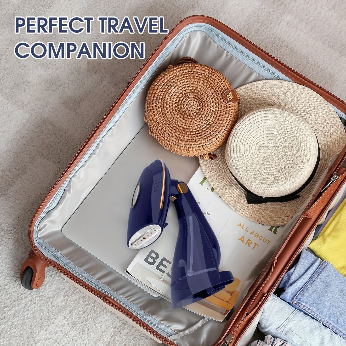 Handheld Clothes Steamer Portable Garment Steamer 1500W Wrinkle Remover