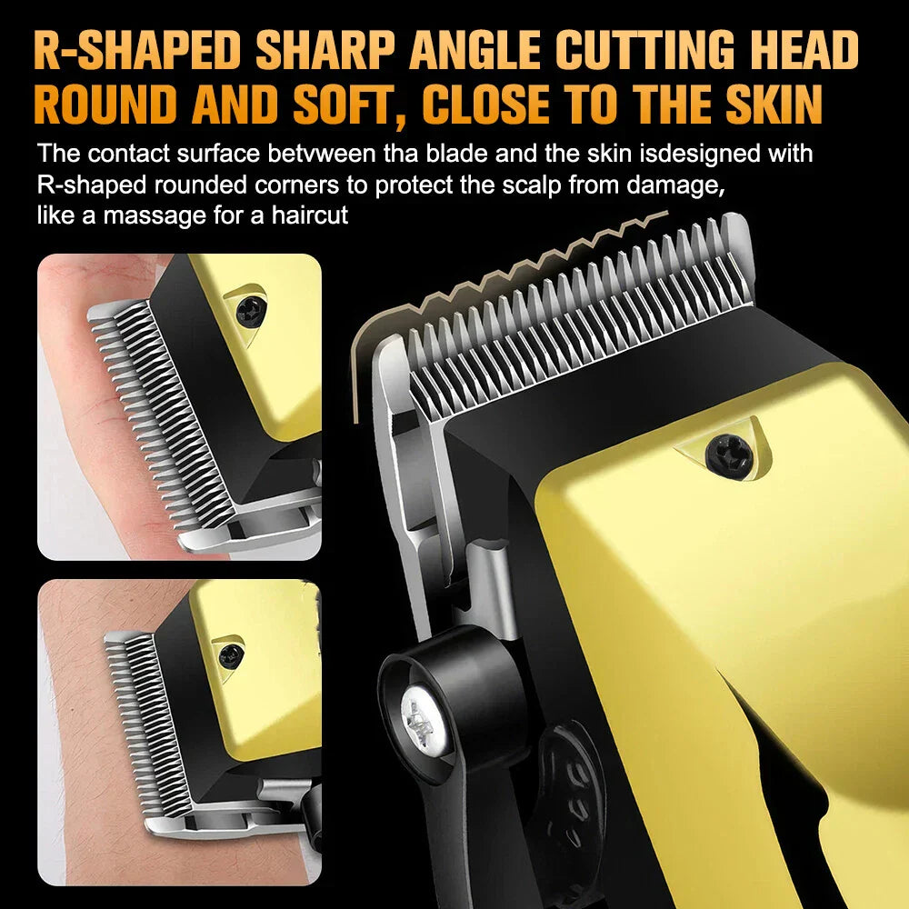 Cordless Hair Clipper Trimmer Grooming Kit