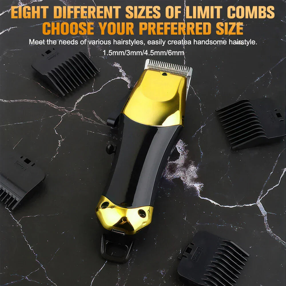 Cordless Hair Clipper Trimmer Grooming Kit