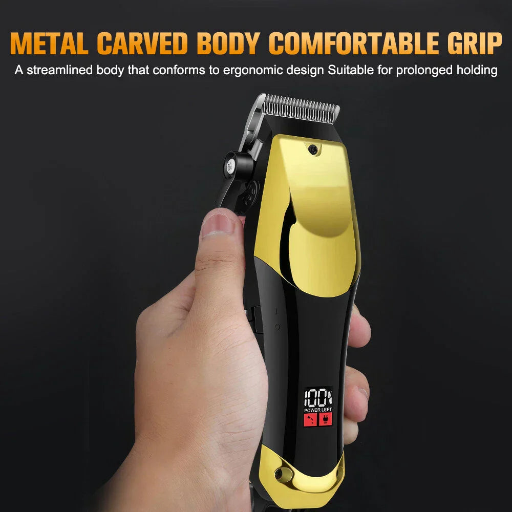 Cordless Hair Clipper Trimmer Grooming Kit