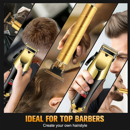 Cordless Hair Clipper Trimmer Grooming Kit