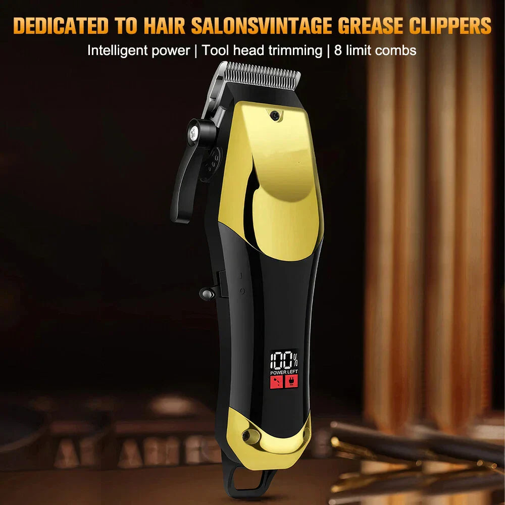 Cordless Hair Clipper Trimmer Grooming Kit