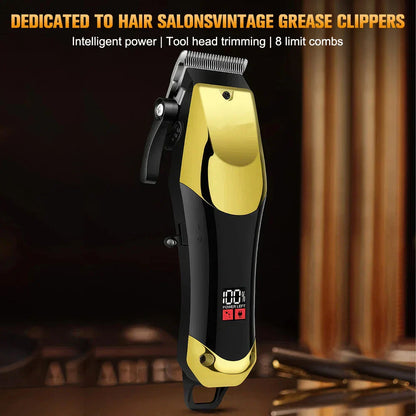 Cordless Hair Clipper Trimmer Grooming Kit