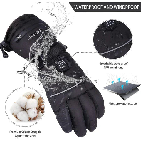 Electric Heated Gloves Hand Warmers 2 Pairs