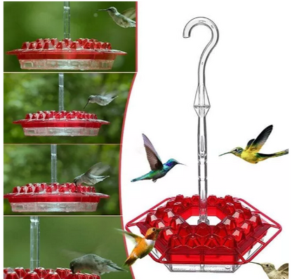Hummingbird Feeder Ant Proof Hanging Perch Outdoor