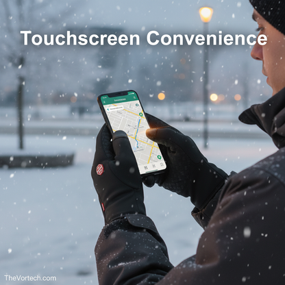 Heated Waterproof Touchscreen Gloves