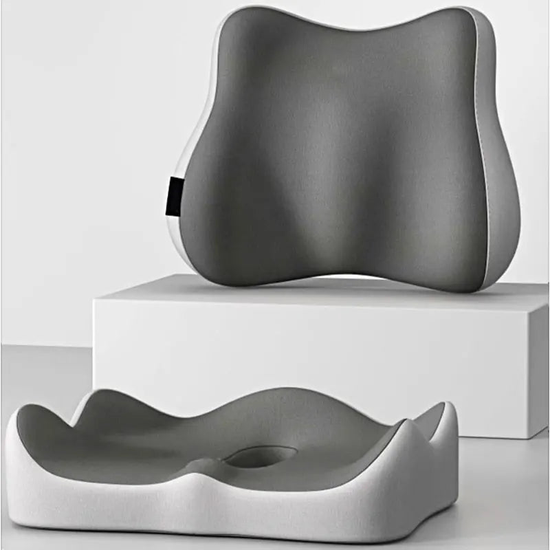 Memory Foam Lumbar Support Seat Cushion Office Chair Cushion