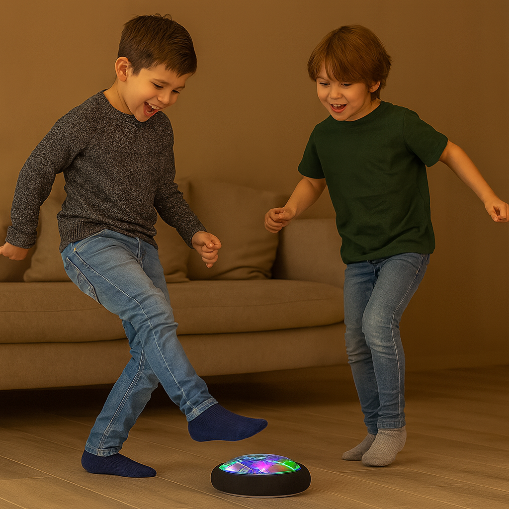 Indoor Football Hover Ball Toy LED Light Up