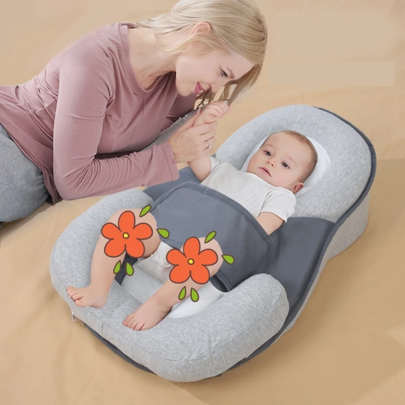 Infant Pillow Baby Nest Bed Head Cushion