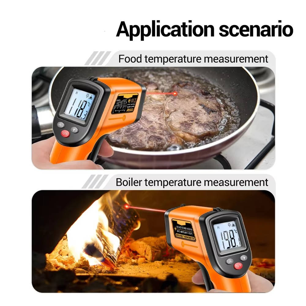 Infrared Laser Thermometer Digital Non-Contact Temperature Gun