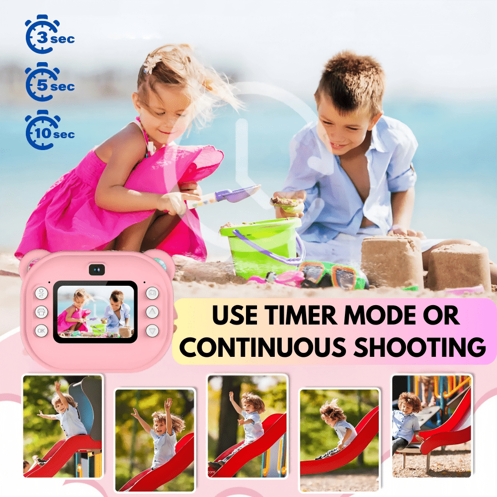 Portable Thermal Instant Camera Printer