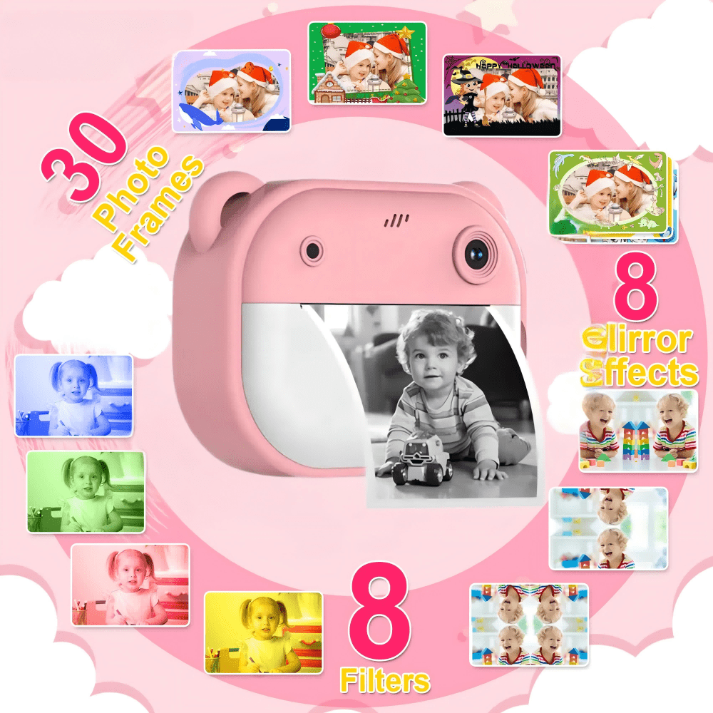 Portable Thermal Instant Camera Printer