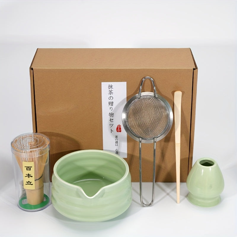 Japanese Tea Ceremony Bowl Whisk Set