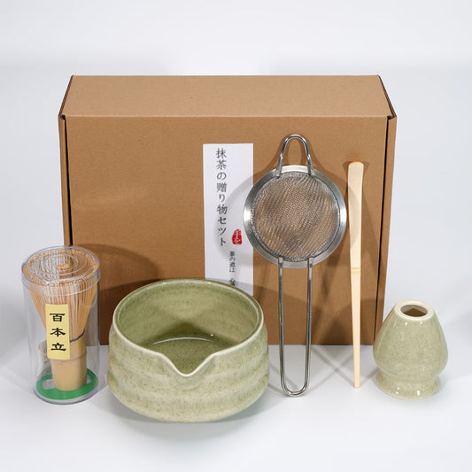 Japanese Tea Ceremony Bowl Whisk Set