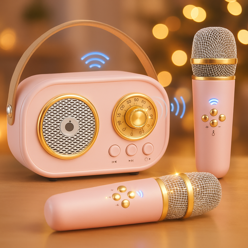 Karaoke Machine Bluetooth Speaker Portable Audio System