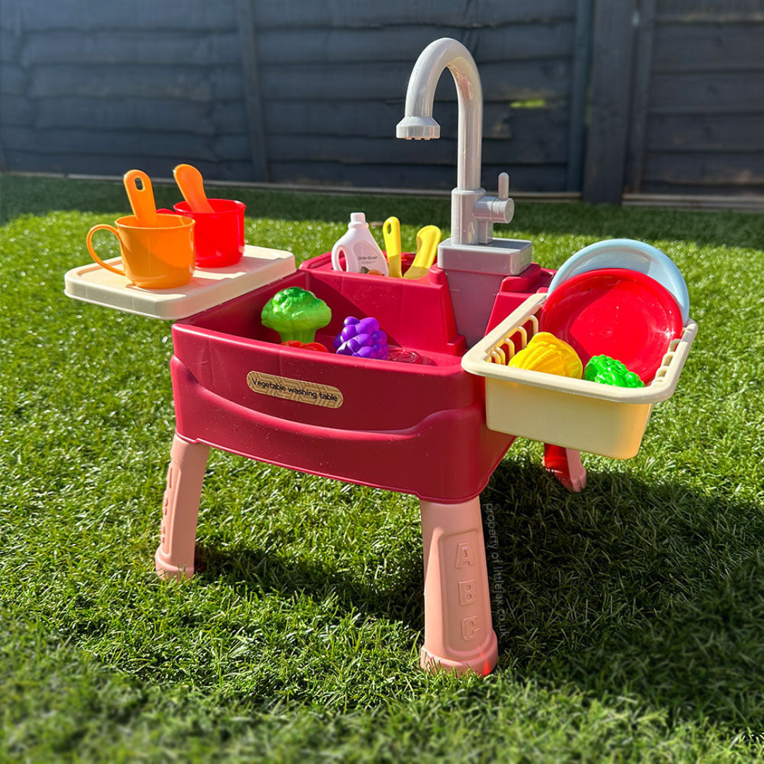 Kids Water Play Sink Set Water Table