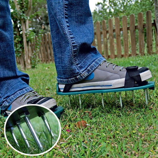 Lawn Aerator Shoes Spiked Gardening Footwear