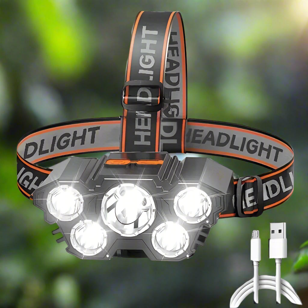 LED Rechargeable Headlamp Light