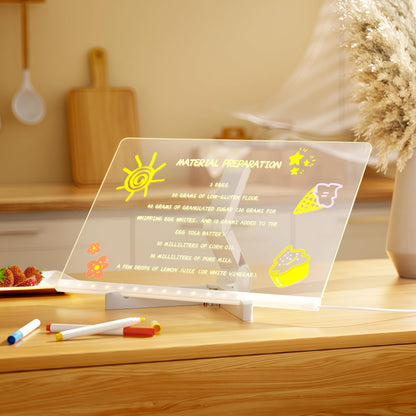 LED Writing Board Drawing Tablet for Kids