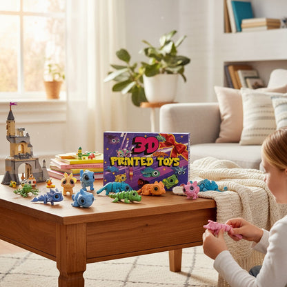 Animals Advent Calendar 24 Days Christmas Gift for Kids