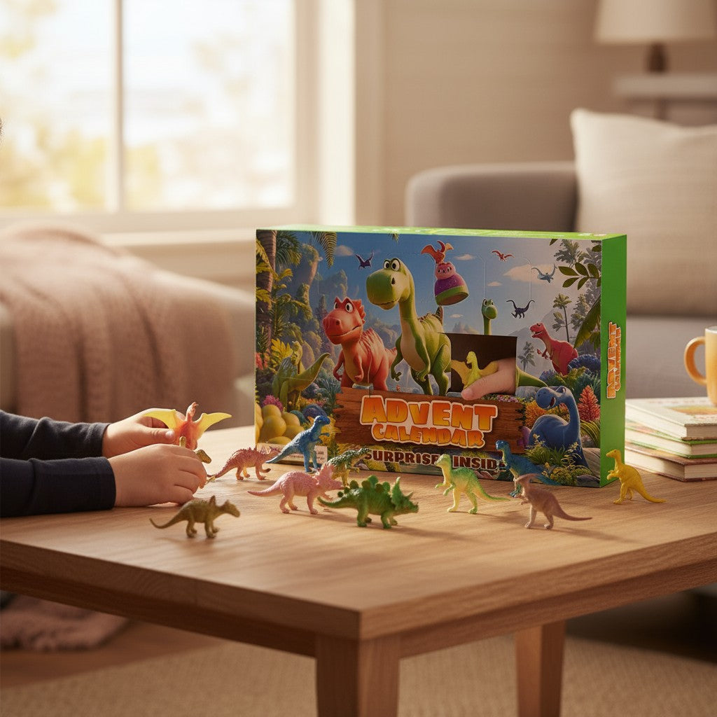 Dinosaur Advent Calendar 24 Piece Set