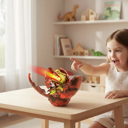 Voice Control Dinosaur Egg Toy Interactive Playset