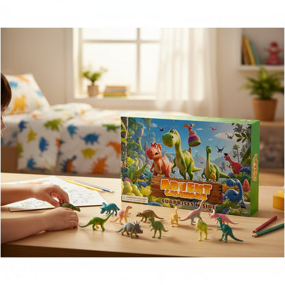 Dinosaur Advent Calendar 24 Piece Set