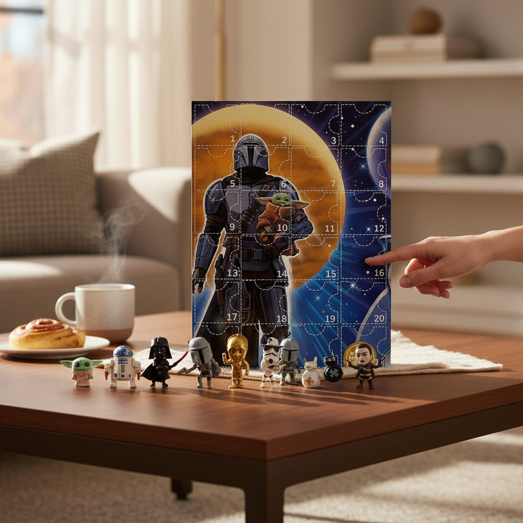 Yoda Advent Calendar Christmas Gift for Kids