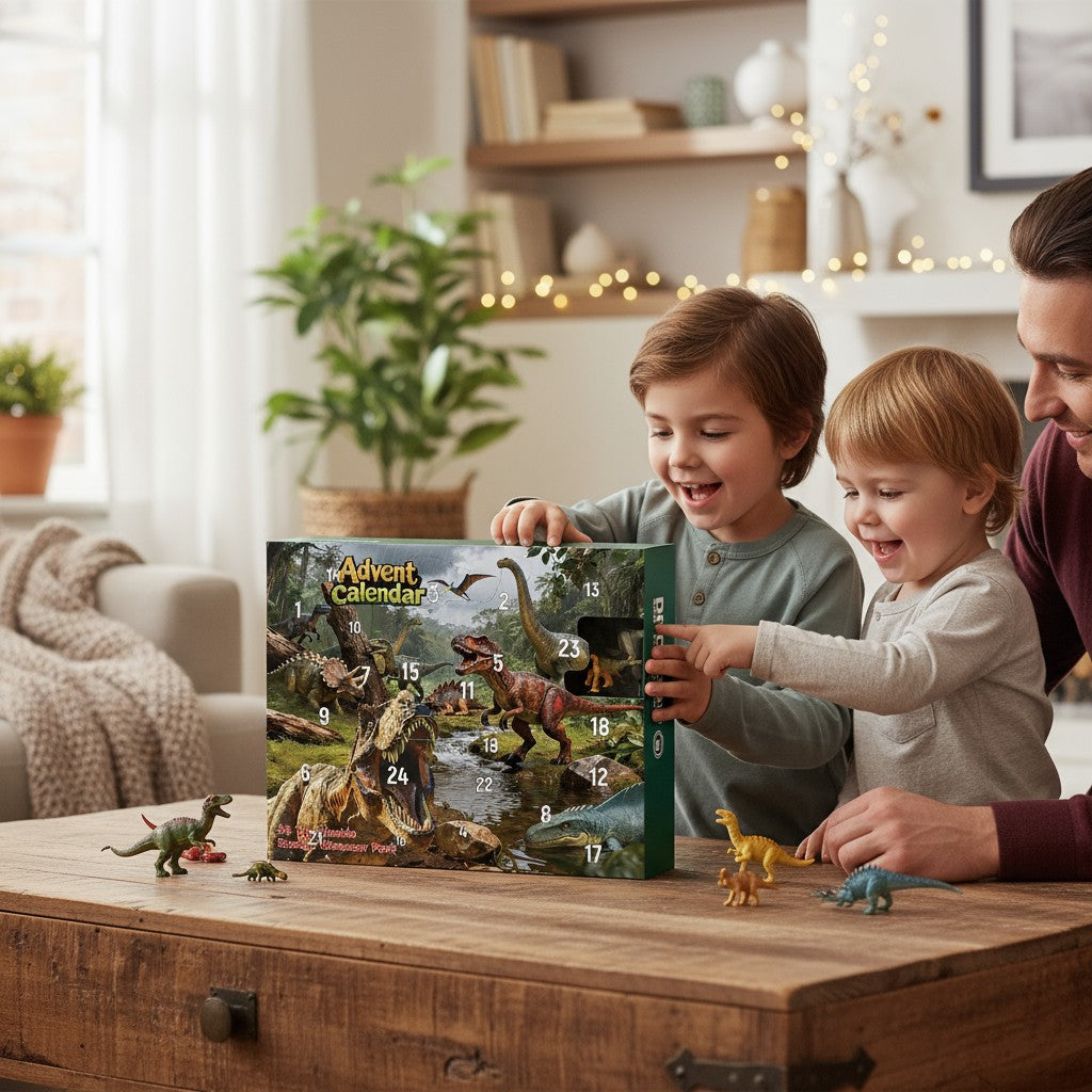 Dinosaur Advent Calendar Figures 24 Days Set