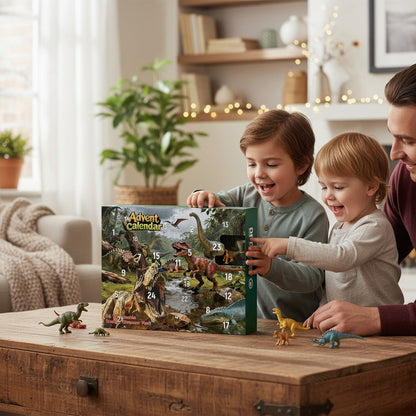 Dinosaur Advent Calendar Figures 24 Days Set