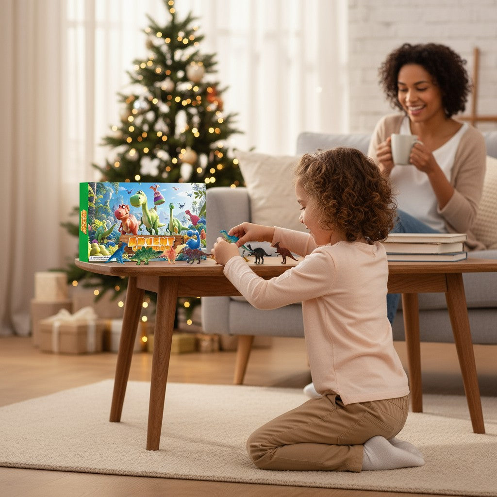 Dinosaur Advent Calendar 24 Piece Set