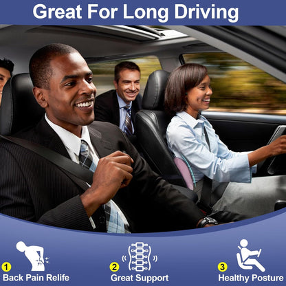 Lumbar Support Pillow Memory Foam Back Cushion