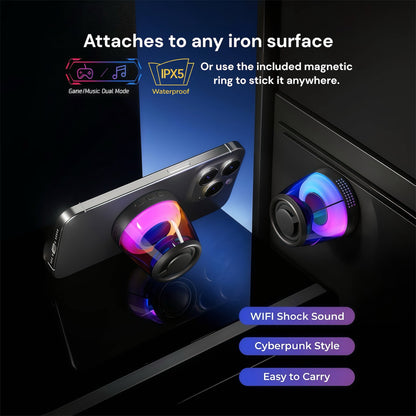 Bluetooth Speaker Outdoor RGB Light