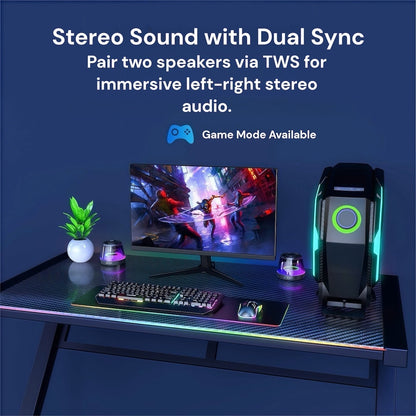 Bluetooth Speaker Outdoor RGB Light