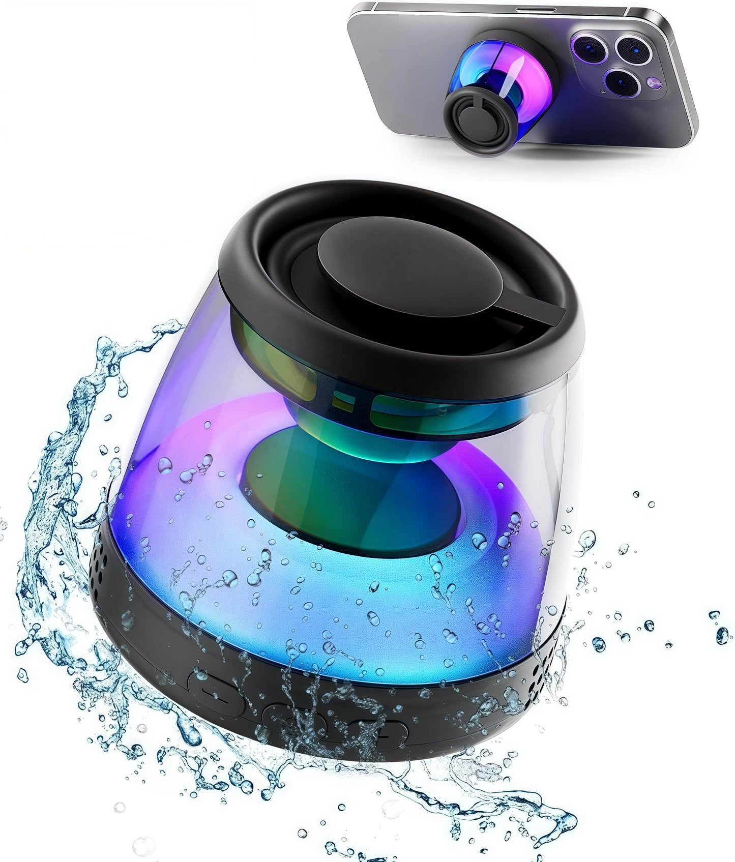 Bluetooth Speaker Outdoor RGB Light
