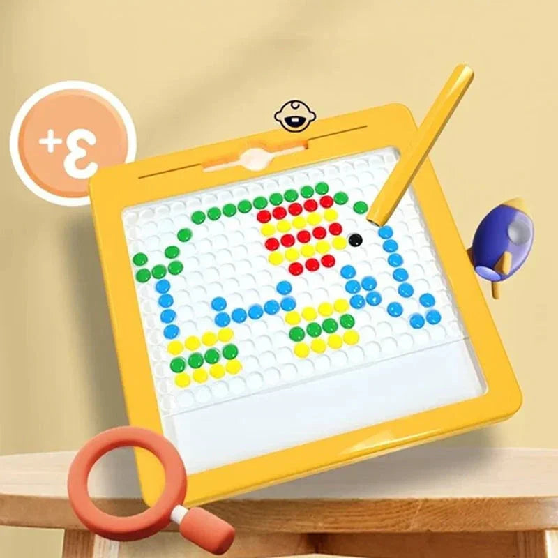 Magnetic Drawing Pad Dots Board for Kids