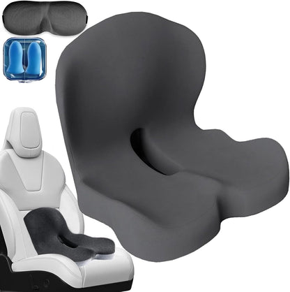 L-Shaped Car Seat Cushion Memory Foam