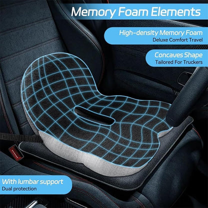 L-Shaped Car Seat Cushion Memory Foam