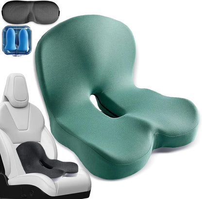 L-Shaped Car Seat Cushion Memory Foam