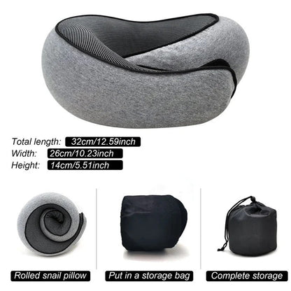 Memory Foam Neck Pillow Travel Cushion Support