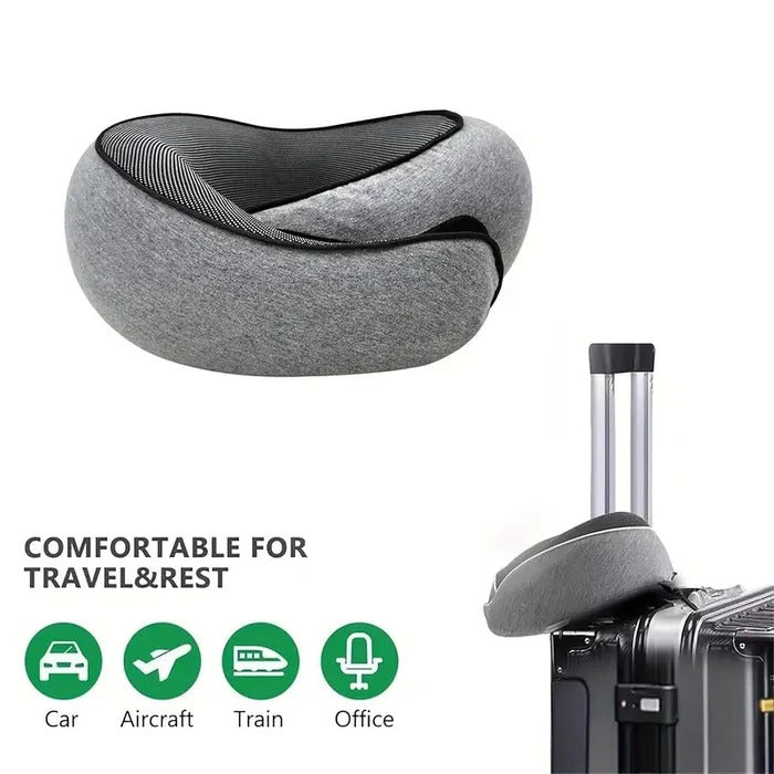Memory Foam Neck Pillow Travel Cushion Support