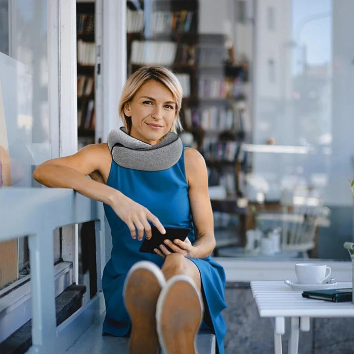 Memory Foam Neck Pillow Travel Cushion Support