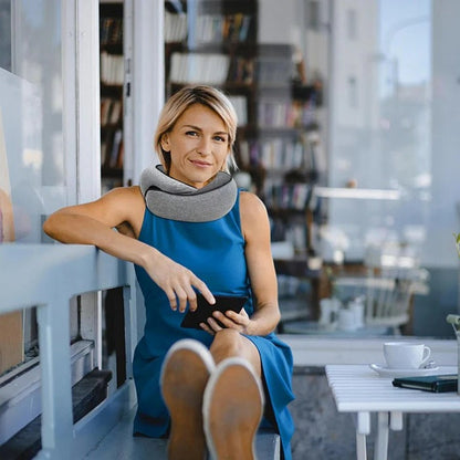 Memory Foam Neck Pillow Travel Cushion Support