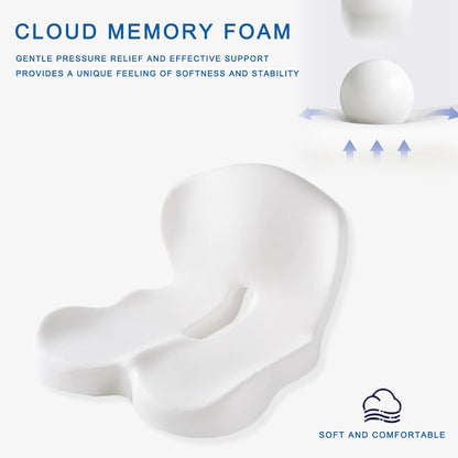 Memory Foam Seat Cushion for Car Truck Driver